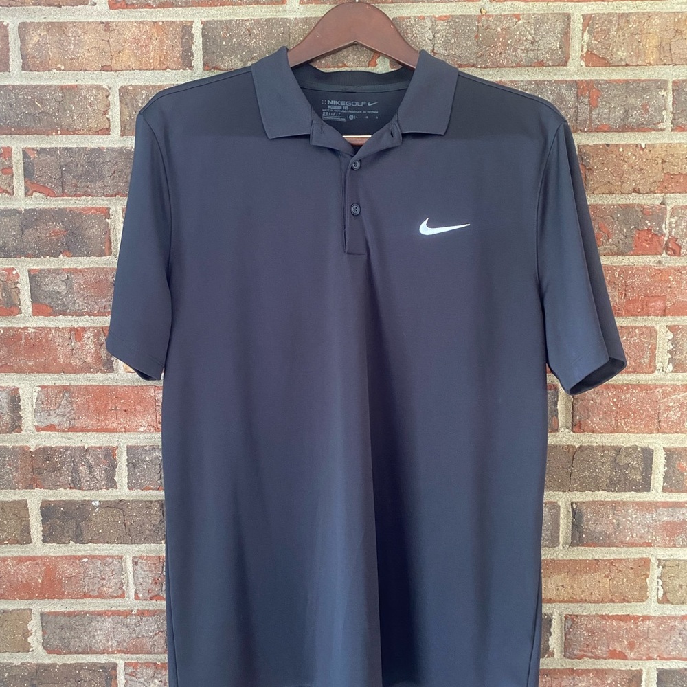 Men’s Black Nike Performance Polo